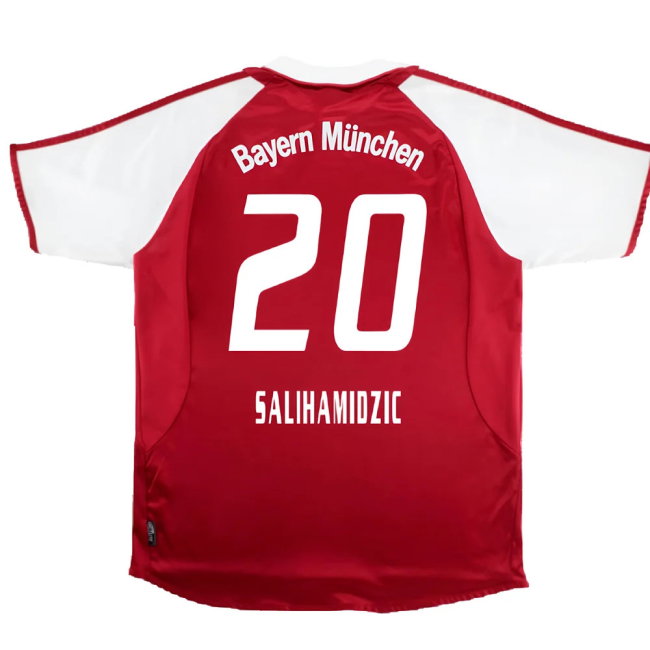 Bayern Munich 2003-04 Home Shirt (XXL) Makaay #10 (Very Good) (Salihamidzic 20)