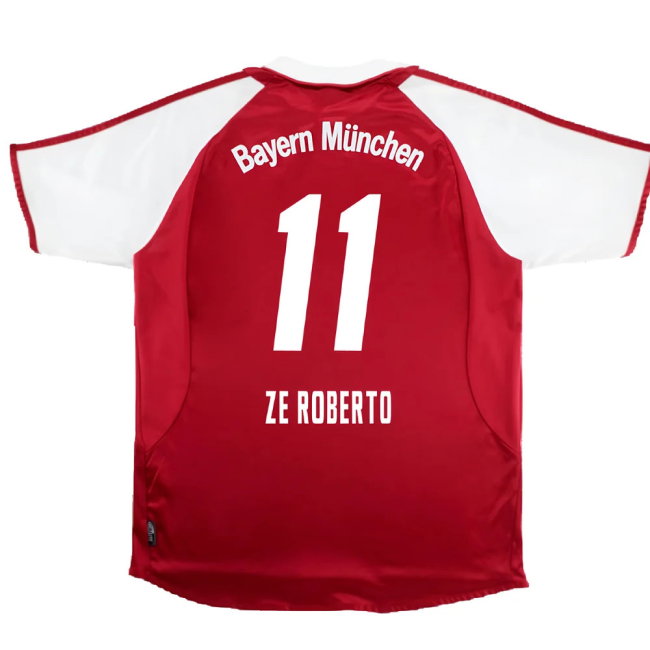 Bayern Munich 2003-04 Home Shirt (XXL) Makaay #10 (Very Good) (Ze Roberto 11)