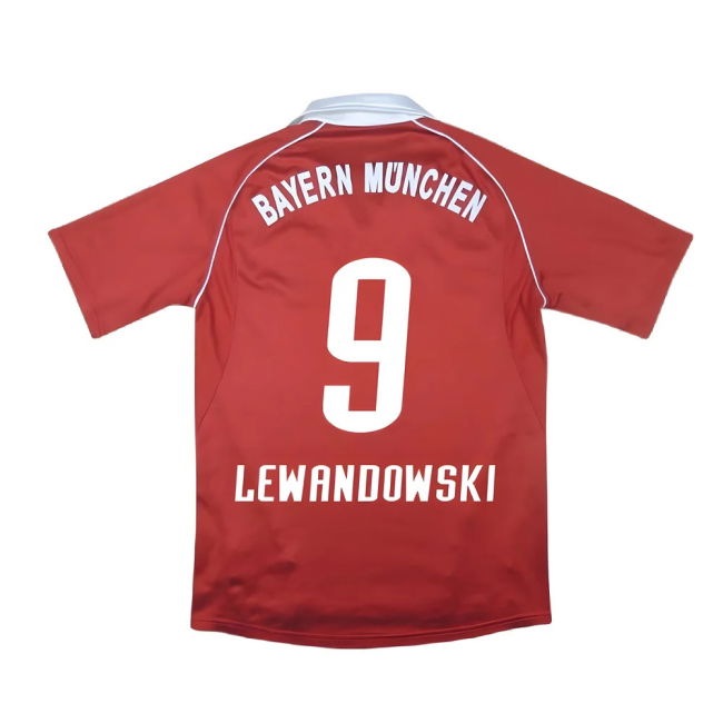Bayern Munich 2005-06 Home ((Excellent) XXL) (Lewandowski 9)