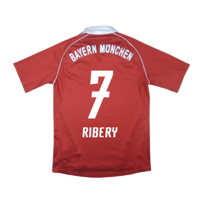 Bayern Munich 2005-06 Home ((Excellent) XXL) (Ribery 7)