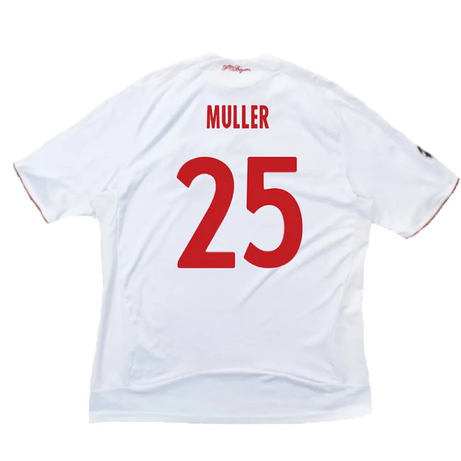 Bayern Munich 2008-09 Third Shirt ((Very Good) XXL) (Muller 25)