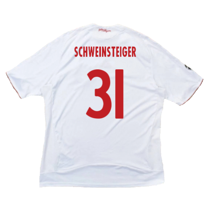 Bayern Munich 2008-09 Third Shirt ((Very Good) XXL) (Schweinsteiger 31)