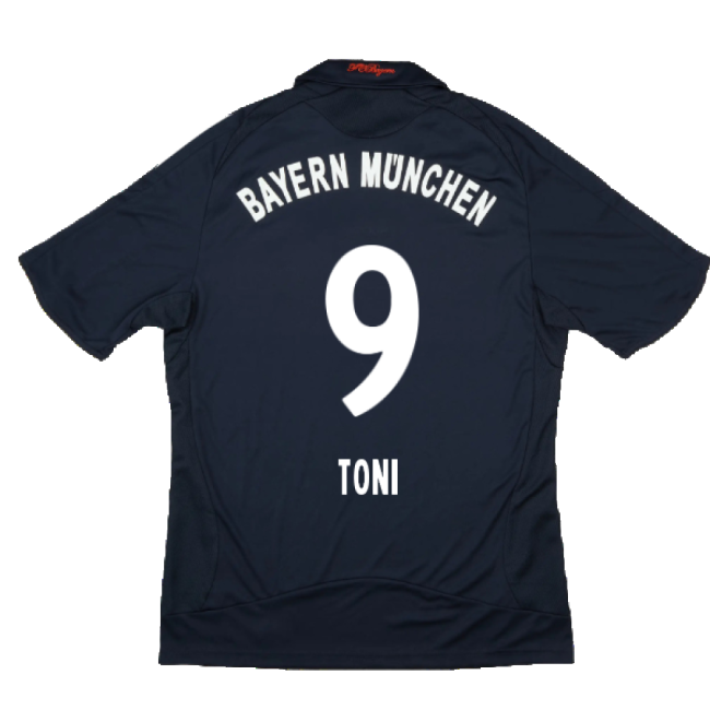 Bayern Munich 2008-10 Away Shirt ((Excellent) S) (Toni 9)