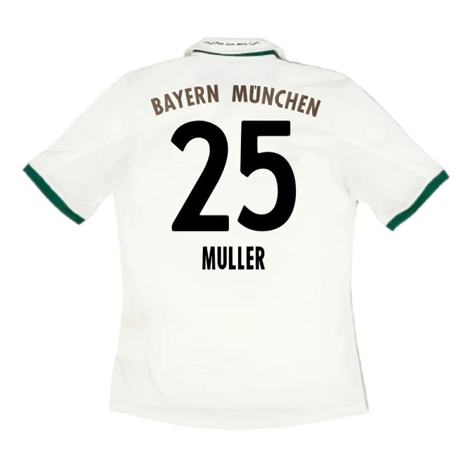 Bayern Munich 2013-14 Away Shirt (S) (Excellent) (Muller 25)