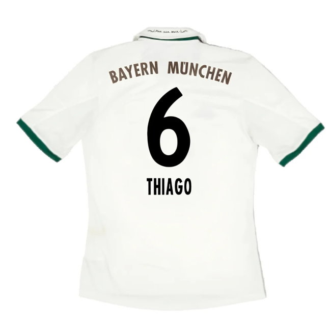 Bayern Munich 2013-14 Away Shirt (S) (Excellent) (Thiago 6)