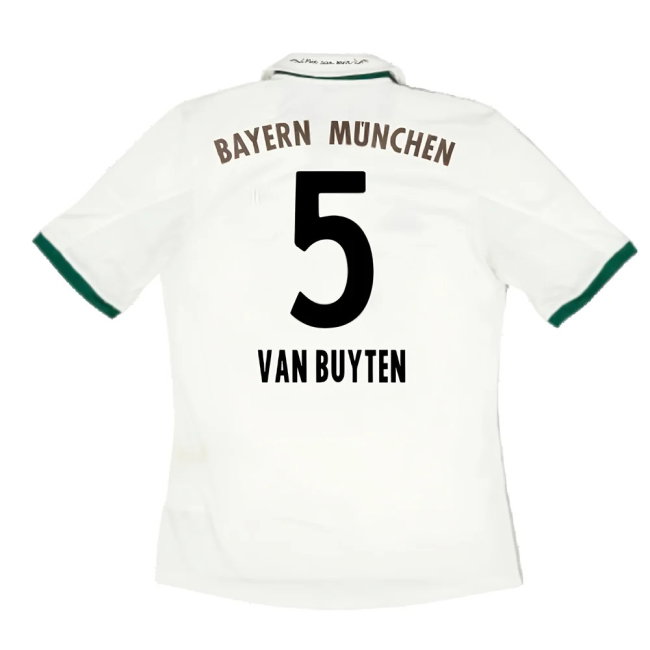 Bayern Munich 2013-14 Away Shirt (S) (Excellent) (Van Buyten 5)