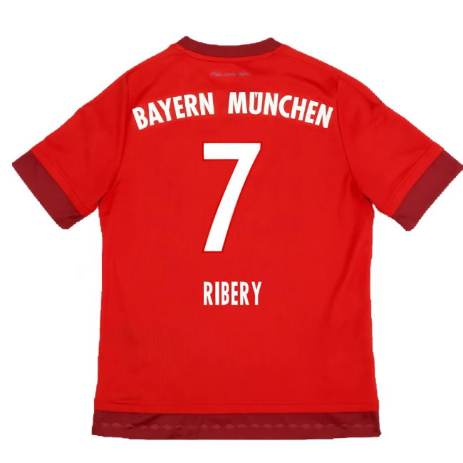 Bayern Munich 2015-16 Home Shirt (XL) (Very Good) (Ribery 7)
