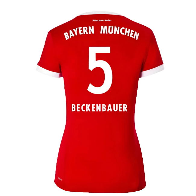 Bayern Munich 2017-18 Womens Home Shirt (XL) ((Excellent) XL) (Beckenbauer 5)