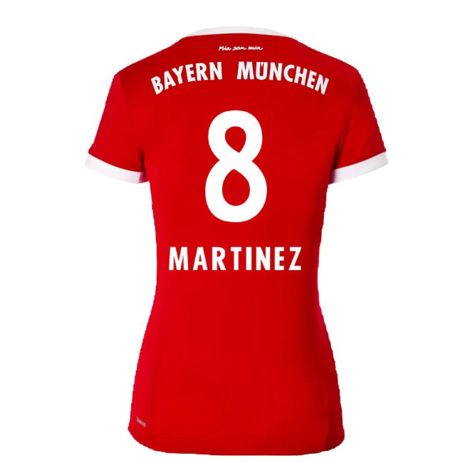 Bayern Munich 2017-18 Womens Home Shirt (XL) ((Excellent) XL) (Martinez 8)