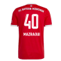 Bayern Munich 2022-23 Home Shirt (M) (MAZRAOUI 40) (Excellent)