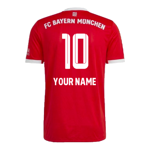 Bayern Munich 2022-23 Home Shirt (M) (Your Name 10) (Excellent)
