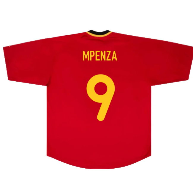 Belgium 2000-02 Home (Excellent) (Mpenza 9)