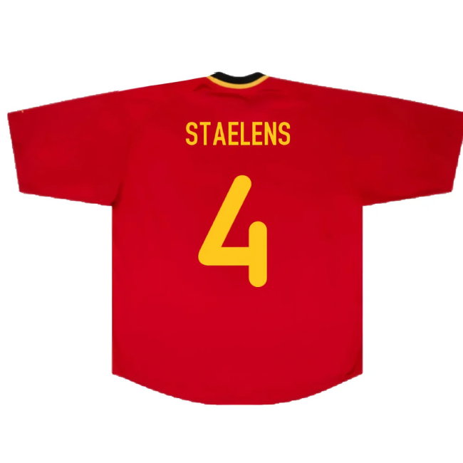 Belgium 2000-02 Home (Excellent) (Staelens 4)