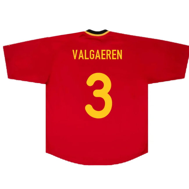 Belgium 2000-02 Home (Excellent) (Valgaeren 3)