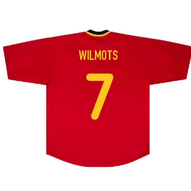 Belgium 2000-02 Home (Excellent) (Wilmots 7)