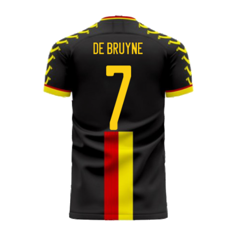Belgium 2023-2024 Away Concept Football Kit (Viper) (DE BRUYNE 7)
