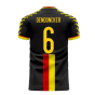 Belgium 2022-2023 Away Concept Football Kit (Viper) (DENDONCKER 6)