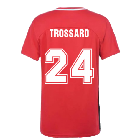 Belgium 2021 Polyester T-Shirt (Red) (TROSSARD 24)