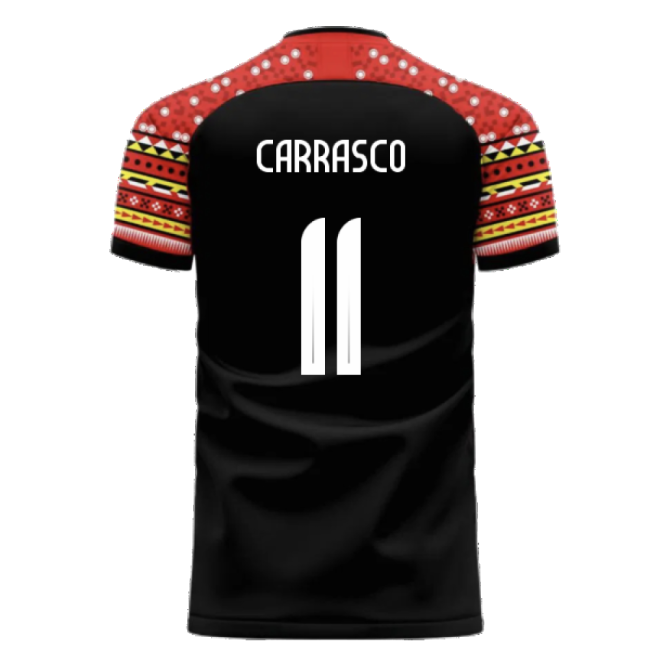 Belgium 2024-2025 Away Concept Football Kit (Libero) (7-8y) (BNWT) (Carrasco 11)