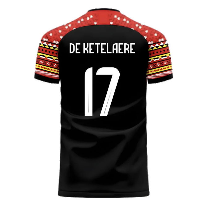 Belgium 2024-2025 Away Concept Football Kit (Libero) (7-8y) (BNWT) (De Ketelaere 17)