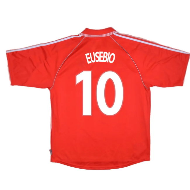 Benfica 2000-01 Home Shirt (Excellent) (EUSEBIO 10)