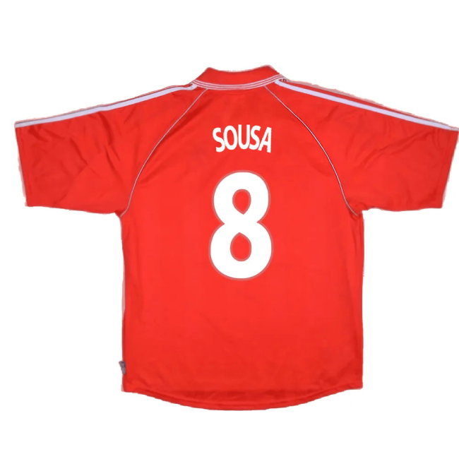 Benfica 2000-01 Home Shirt (Excellent) (SOUSA 8)