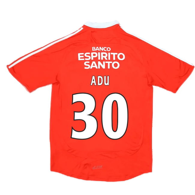 Benfica 2007-2008 Home Shirt ((Very Good) S) (Adu 30)
