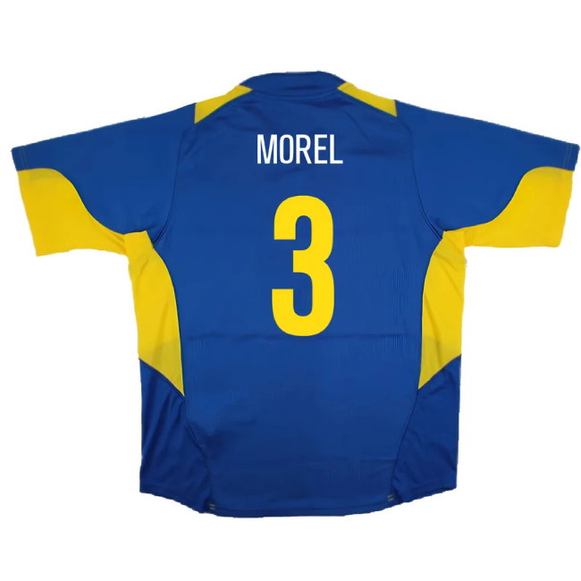 Boca Juniors 2005-06 Home Shirt (L) (Excellent) (Morel 3)