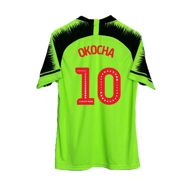 Bolton 2019-20 Away Shirt (M) (Very Good) (Okocha 10)