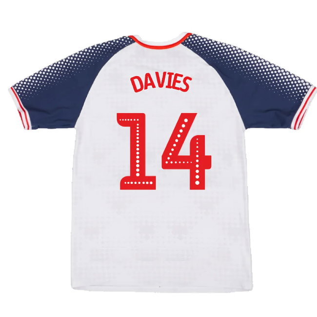 Bolton Wanderers 2019-20 Home Shirt (Sponsorless) (M) (Mint) (Davies 14)