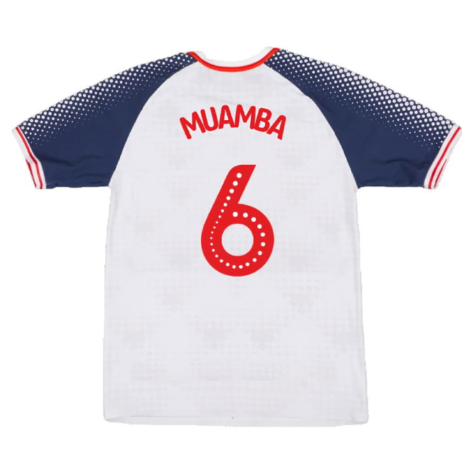 Bolton Wanderers 2019-20 Home Shirt (Sponsorless) (M) (Mint) (Muamba 6)