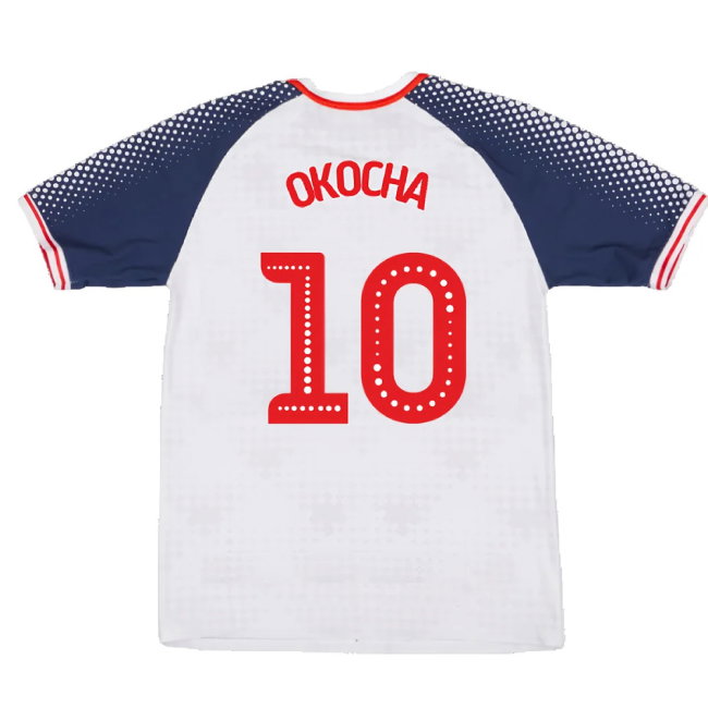 Bolton Wanderers 2019-20 Home Shirt (Sponsorless) (M) (Mint) (Okocha 10)