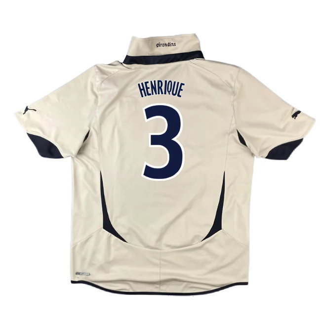 Bordeaux 2010-11 Away Shirt (S) (Excellent) (Henrique 3)