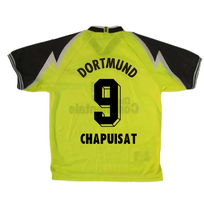 Borussia Dortmund 1995-96 Home Shirt (XS) (Excellent) (Chapuisat 9)