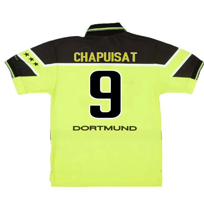 Borussia Dortmund 1997-1998 Home Shirt (XXL) (Very Good) (Chapuisat 9)