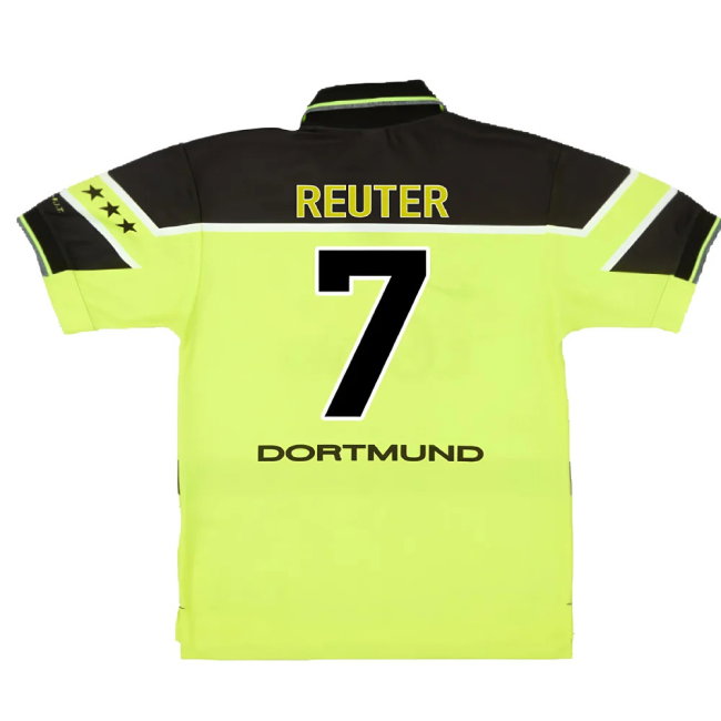 Borussia Dortmund 1997-1998 Home Shirt (XXL) (Very Good) (Reuter 7)