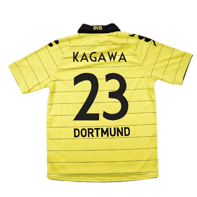 Borussia Dortmund 2010-11 Home Shirt ((Excellent) M) (Kagawa 23)