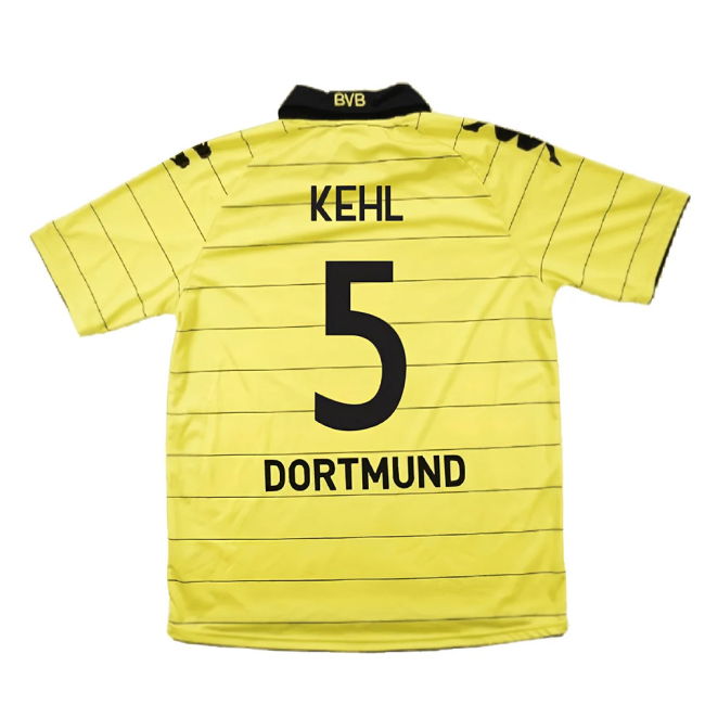 Borussia Dortmund 2010-11 Home Shirt ((Excellent) M) (Kehl 5)