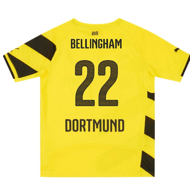 Borussia Dortmund 2014-15 Home Shirt (2XL) (Very Good) (Bellingham 22)