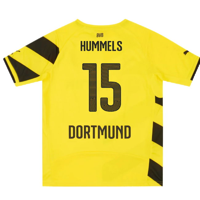 Borussia Dortmund 2014-15 Home Shirt (2XL) (Very Good) (Hummels 15)