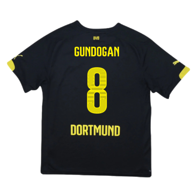 Borussia Dortmund 2014-16 Away Shirt ((Excellent) S) (Gundogan 8)