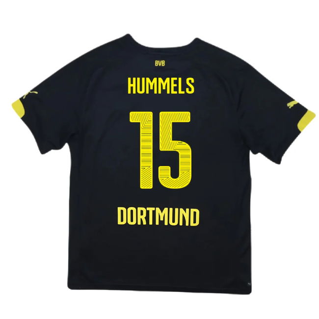 Borussia Dortmund 2014-16 Away Shirt ((Excellent) S) (Hummels 15)