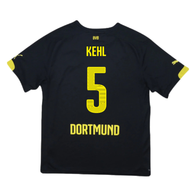 Borussia Dortmund 2014-16 Away Shirt ((Excellent) S) (Kehl 5)