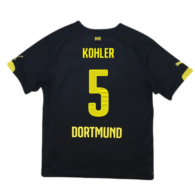 Borussia Dortmund 2014-16 Away Shirt ((Very Good) S) (Kohler 5)