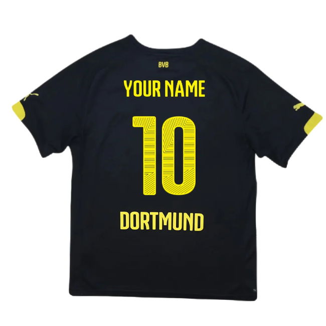 Borussia Dortmund 2014-16 Away Shirt ((Very Good) S) (Your Name)