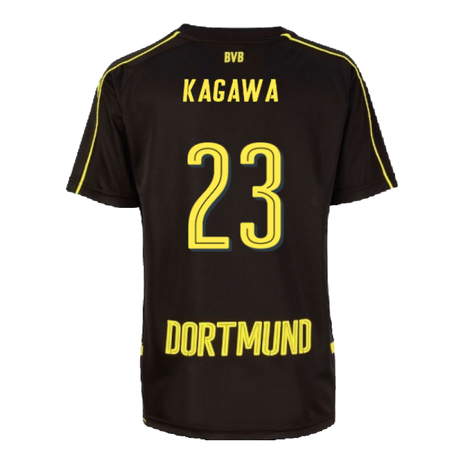 Borussia Dortmund 2016-17 Away Shirt ((Mint) XXLB) (Kagawa 23)
