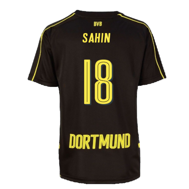 Borussia Dortmund 2016-17 Away Shirt ((Mint) XXLB) (Sahin 18)