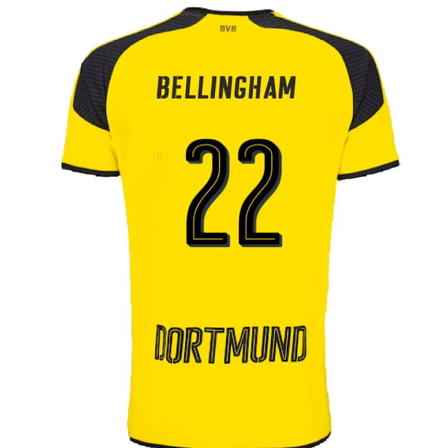 Borussia Dortmund 2016-17 Champions League Home Shirt (Excellent) (Bellingham 22)
