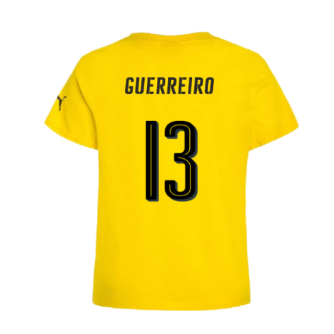 Borussia Dortmund 2016-17 Puma German Cup T Shirt (L) (Guerreiro 13) (BNWT)