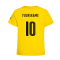 Borussia Dortmund 2016-17 Puma German Cup T Shirt (L) (Your Name 10) (BNWT)